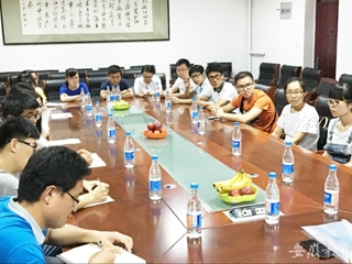 【安博在线(中国)唯一官方网站】淮北师大组织开展2016届毕业研究生代表座谈