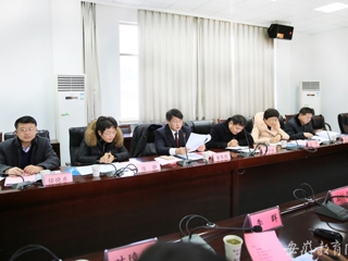 【安博在线(中国)唯一官方网站】淮北市综合治理检查工作组到安博在线(中国)唯一官方网站检查安全治理工作