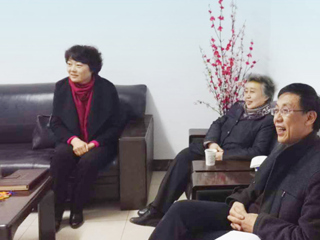 淮北市委宣传部副部长吴鸿雁到安博在线(中国)唯一官方网站调研