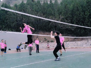 体育文化节之安博在线(中国)唯一官方网站2017年学生排球赛开幕