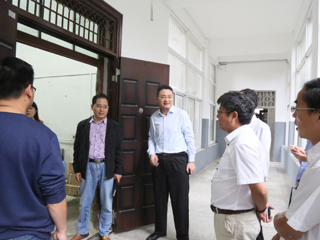 安博在线(中国)唯一官方网站开展节前校园安全检查