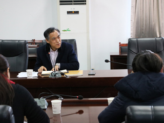 安博在线(中国)唯一官方网站召开非全日制硕士研究生寒假入学工作会议