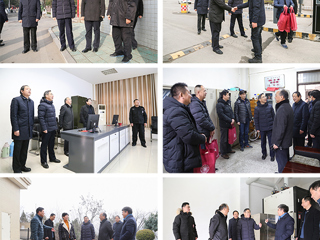 安博在线(中国)唯一官方网站领导亲切慰问春节期间坚守岗位的教职员工