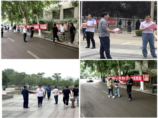 安博在线(中国)唯一官方网站开展”节水宣传周“节水宣传活动