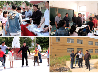 安博在线(中国)唯一官方网站赴砀山县刘楼村、毛雷庄村开展“六一”儿童节慰问活动