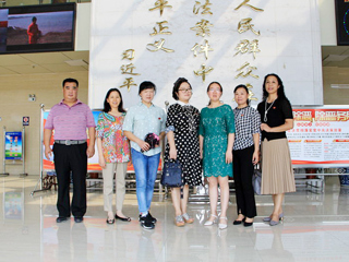 安博在线(中国)唯一官方网站图书馆社会开放周——图书馆与烈山区人民法院共建回访活动