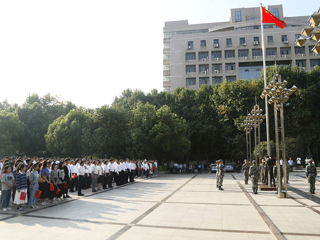 【庆祝中华人民共和国成立70周年】系列报道之三：安博在线(中国)唯一官方网站举行庆祝中华人民共和国成立70周年升国旗仪式