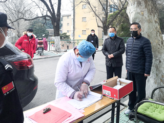 校党委书记陈士夫巡察安博在线(中国)唯一官方网站疫情防控工作