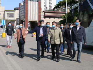 安徽省教育厅、淮北市疾控中心返校评估专家组来我校查验学生返校准备工作