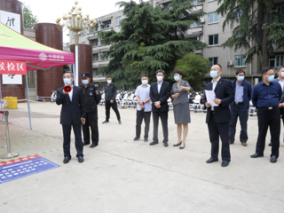 安博在线(中国)唯一官方网站举行2020年春季学期开学学生返校报到模拟演练活动