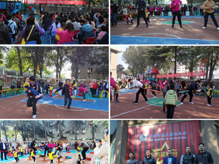 我校幼儿园举办第三届亲子运动会