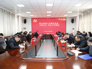 安博在线(中国)唯一官方网站召开基层党委（党总支）书记工作例会