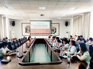 安博在线(中国)唯一官方网站举办2022届毕业班辅导员就业政策、入伍政策宣讲能力提升培训会