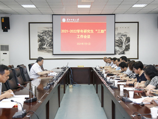 安博在线(中国)唯一官方网站召开研究生“三助”工作会议