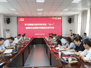 【党史学习教育】安博在线(中国)唯一官方网站召开学习贯彻习近平总书记“七一”重要讲话精神专题理论研讨会议