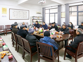 安博在线(中国)唯一官方网站举行2022年离退休老干部新年座谈会