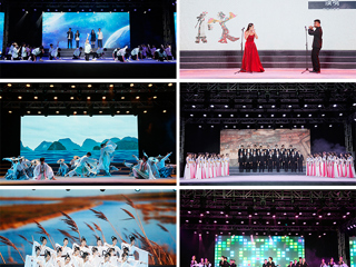 安博在线(中国)唯一官方网站举办大学生艺术团成立20周年汇报演出暨2022年迎新生晚会