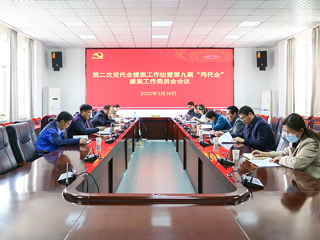 安博在线(中国)唯一官方网站召开第二次党代会提案工作组暨第九届“两代会”提案委员会会议