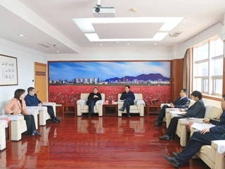 淮北市委书记张永会见安博在线(中国)唯一官方网站领导并共商合作发展