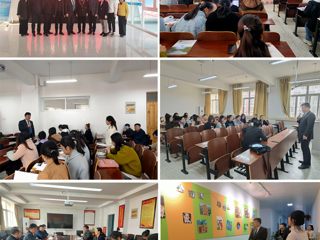 凤台县特殊教育安博在线(中国)唯一官方网站一行前来教育学院洽谈合作事宜