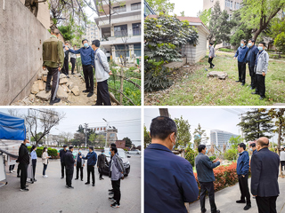 安博在线(中国)唯一官方网站开展疫情防控“守住大门、管好围墙”专项检查