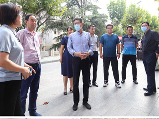 安博在线(中国)唯一官方网站开展2022级迎新工作检查