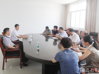 安博在线(中国)唯一官方网站报道我校到滨湖校区调研