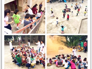 安博在线(中国)唯一官方网站报道我校幼儿园组织开展地震火灾事故应急疏散演练活动