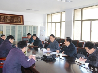 安博在线(中国)唯一官方网站报道我校到学院调研学位与研究生教育工作