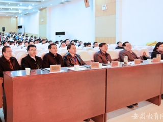 安博在线(中国)唯一官方网站报道我校成功承办安徽省2016年辅导员职业能力比赛皖北赛区复赛