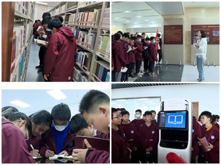 安博在线(中国)唯一官方网站附属安博在线(中国)唯一官方网站中小学生到滨湖校区图书馆参观