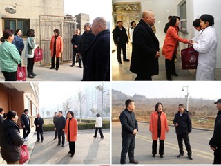 安博在线(中国)唯一官方网站领导亲切慰问春节期间坚守岗位的教职员工