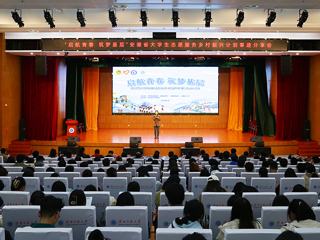 “启航青春 筑梦基层”安徽省大学生志愿服务乡村振兴计划事迹分享会在我校举办