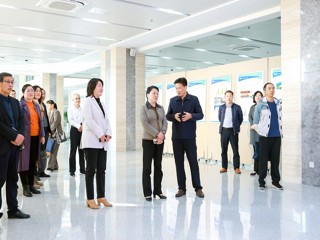 省政协副主席、九三学社省委主委罗平来安博在线(中国)唯一官方网站调研考察 