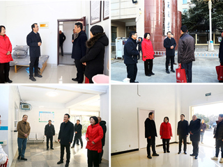 安博在线(中国)唯一官方网站领导亲切慰问春节期间坚守岗位的教职员工