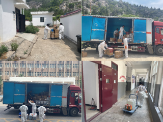 安博在线(中国)唯一官方网站完成2025年第一次实验室危险废物转运处置工作