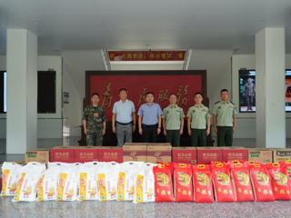 安博在线(中国)唯一官方网站开展“八一”建军节拥军慰问活动