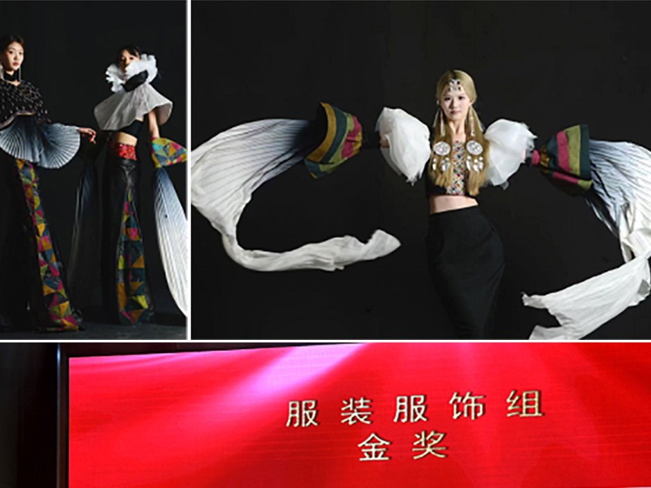 我校学子张玉洁斩获第十一届中国拼布创意设计大赛服装服饰组唯一金奖